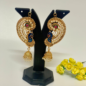 Peacock Karnfull Earings