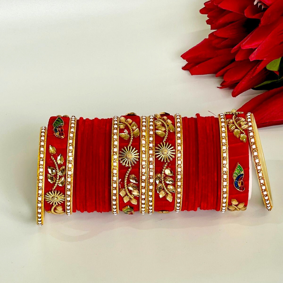 RED COLOUR BANGLES