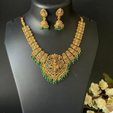 green temple choker